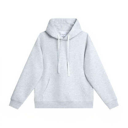Simple Drop-Shoulder Hooded Sweater - Stylish Cotton Blend for Men - Buy Center