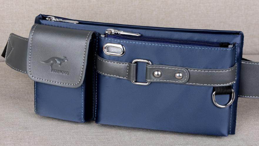 Men's Lightweight Oxford Messenger Bag - Travel-Friendly & Stylish Design - Buy Center
