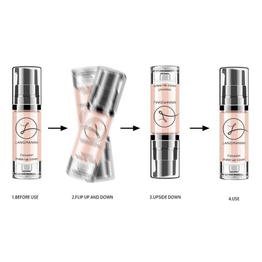 Waterproof Liquid Foundation Concealer - Flawless Coverage & Hydration - Buy Center