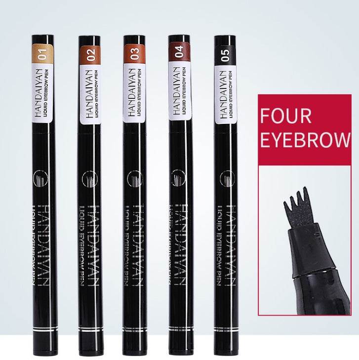 Microblading Eyebrow Pencil - Waterproof Fork Tip for Flawless Brows - Buy Center