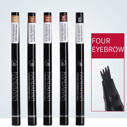 Microblading Eyebrow Pencil - Waterproof Fork Tip for Flawless Brows - Buy Center