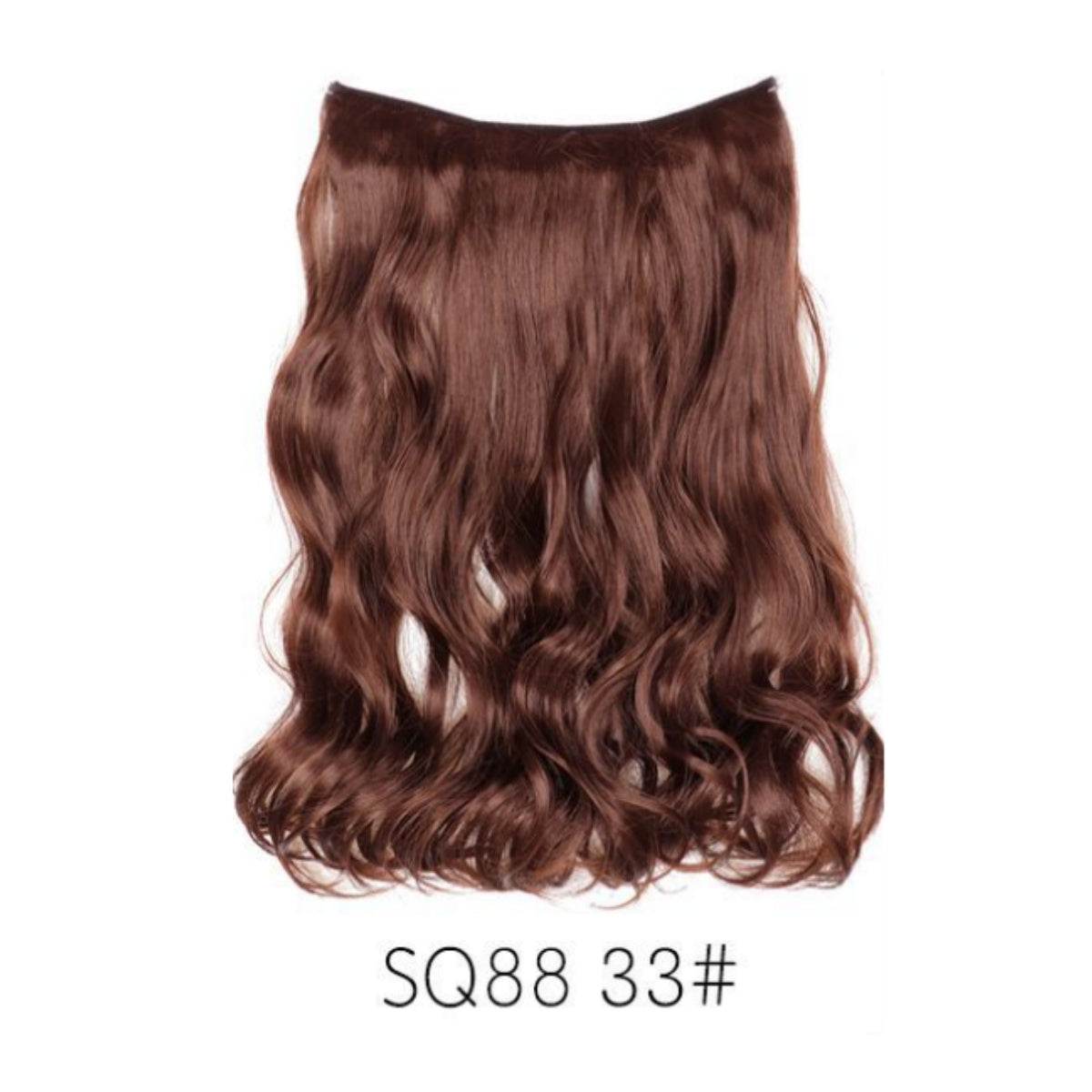Women's Big Wavy Long Curly Hair Extensions - Fluffy No Trace Design - Buy Center