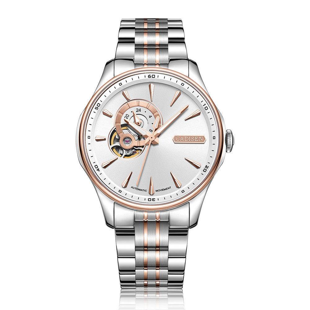 Buy Center Mechanical Watch - Luminous Display, 50m Waterproof, 42mm Dial - Buy Center