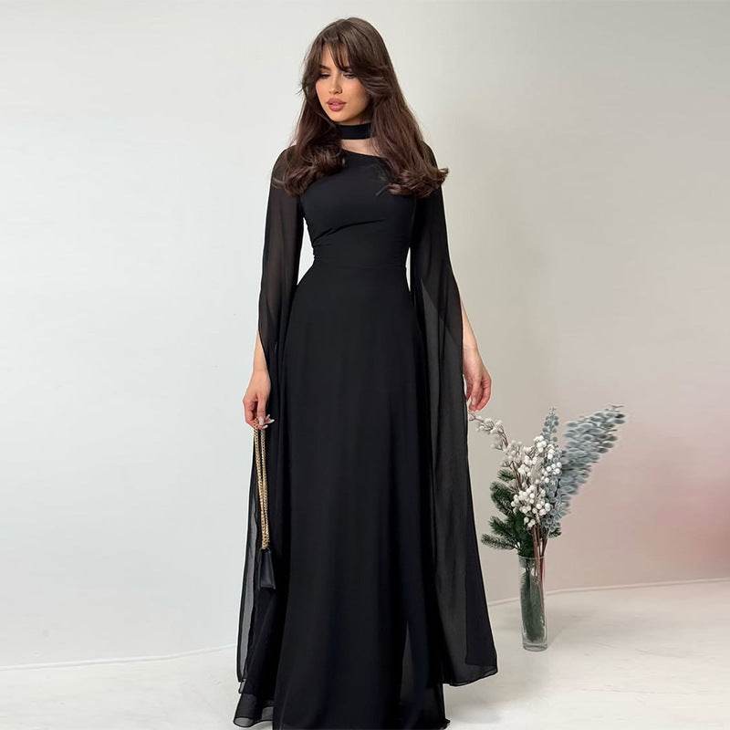Buycenter Women's Slim Fit Dress - Long Sleeve, Socialite Style, Multiple Colors - Buy Center