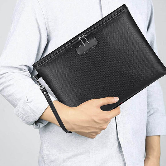 Zippered File Bag - Fire Protection for Documents, Liquid Silicone Safety - Buy Center