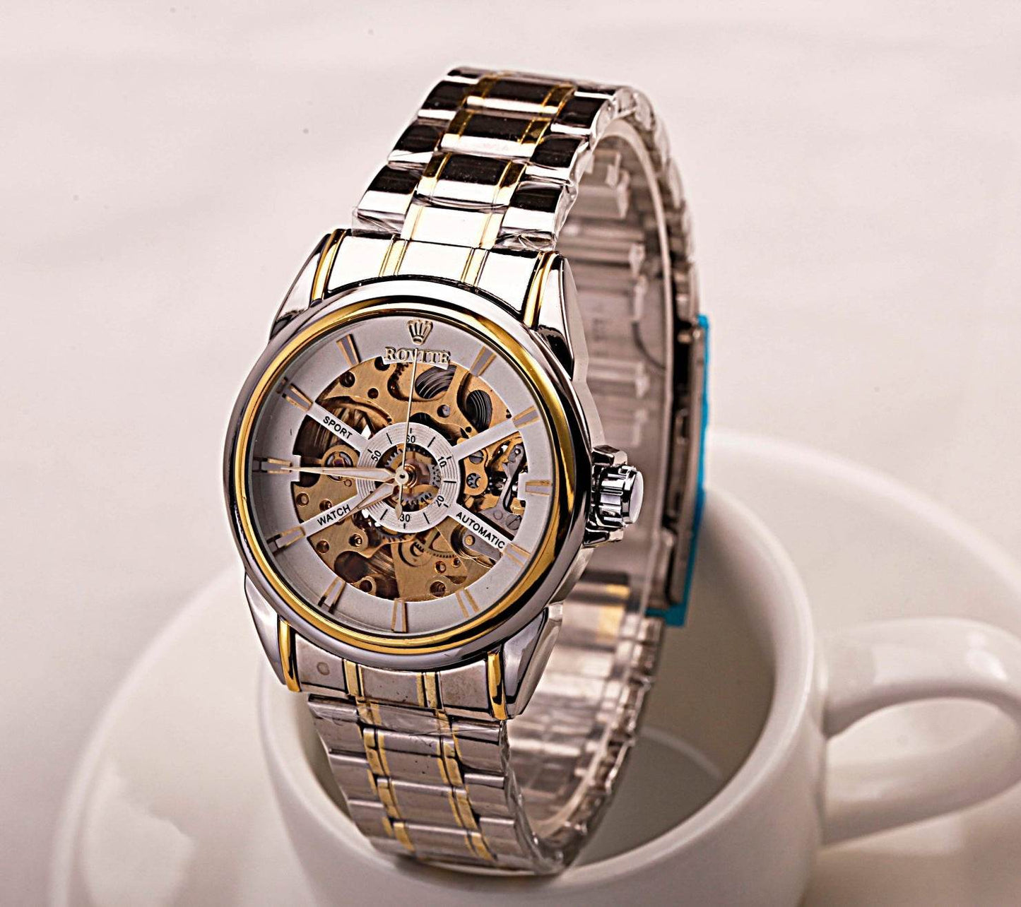 Buycenter Men's Business Mechanical Watch - Waterproof with Night Light - Buy Center