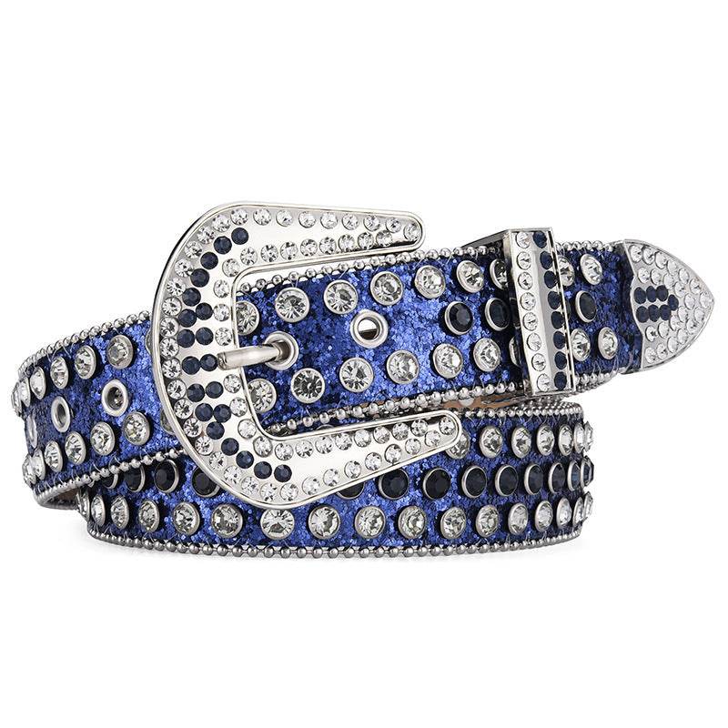 Men Women Alloy Punk Rock Rivet Belt - Stylish & Durable Fashion Accessory - Buy Center