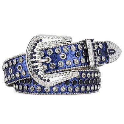 Men Women Alloy Punk Rock Rivet Belt - Stylish & Durable Fashion Accessory - Buy Center