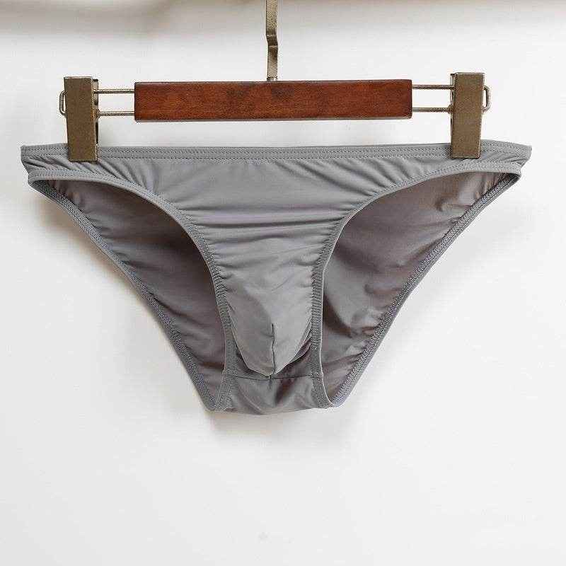 Low Waist Transparent Men's Briefs - Breathable & Quick-Drying Comfort