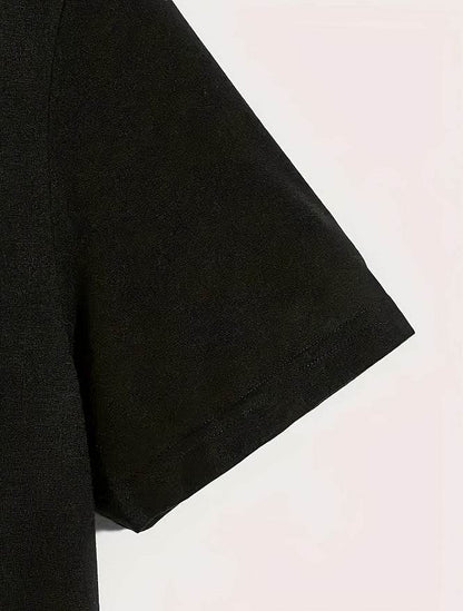 Buycenter Printed Short Sleeves - Comfortable Polyester Blend, Multiple Sizes - Buy Center