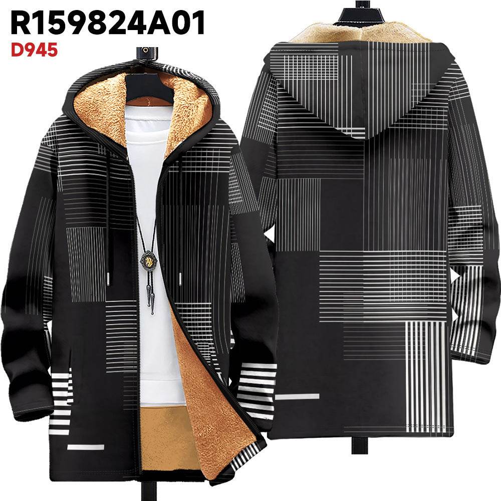 Stylish Hooded Cardigan - Thick Winter Essential in 6 Colors, XS-4XL - Buy Center
