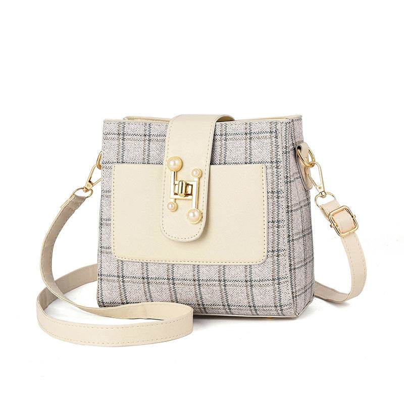 Buycenter One-Shoulder Crossbody Bag - Fashionable Urban Bucket Style - Buy Center