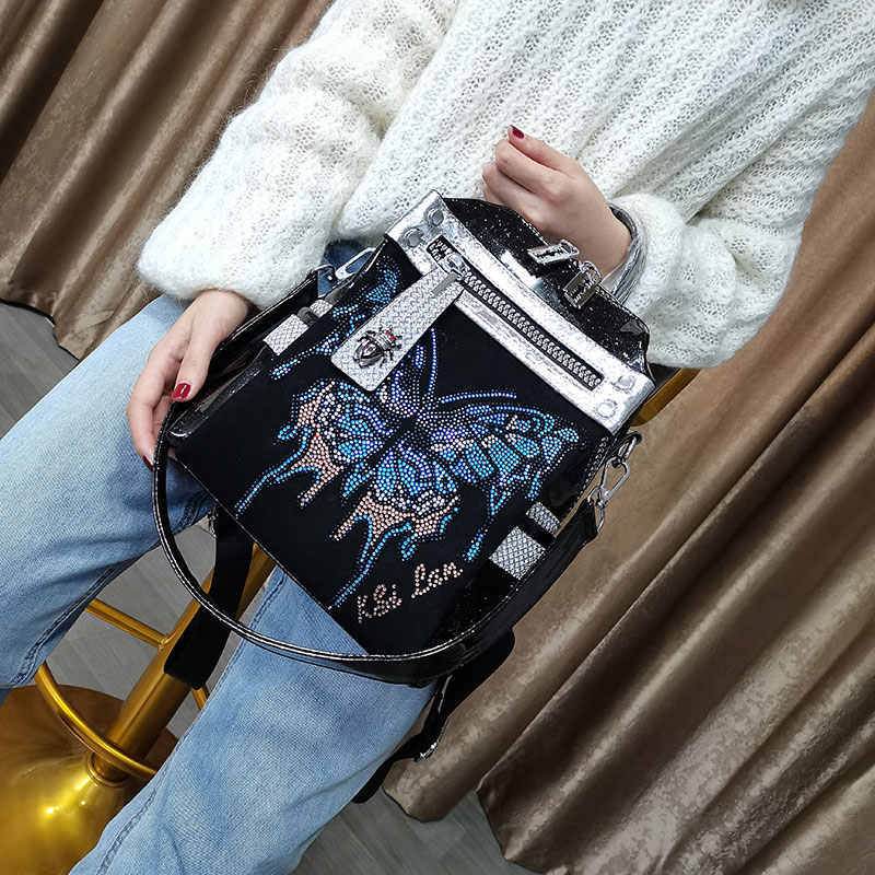 Delicate Rhinestone Butterfly Shoulder Bag - Premium Stylish Evening Accessory - Buy Center