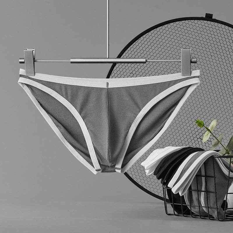 Stylish Men's V-Shaped Waist Briefs - U-Convex Comfort & Support