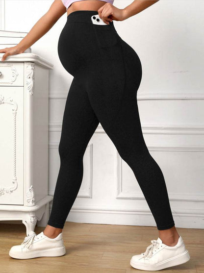 Buycenter Antenatal Yoga Trousers - High Elastic Belly Support, Quick-Drying - Buy Center