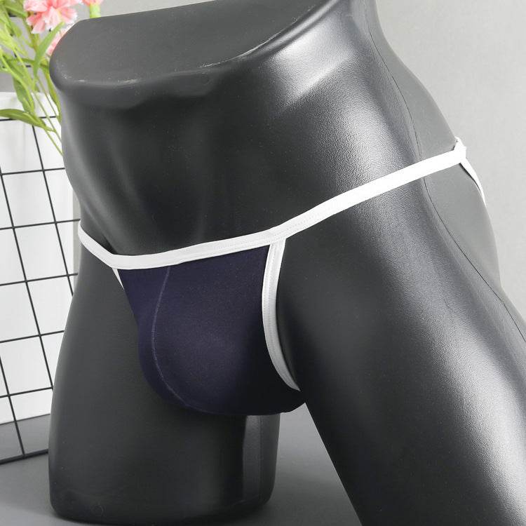 Men's Low Waist T-Shaped Thong - Premium Cotton Underwear in Vivid Colors - Buy Center