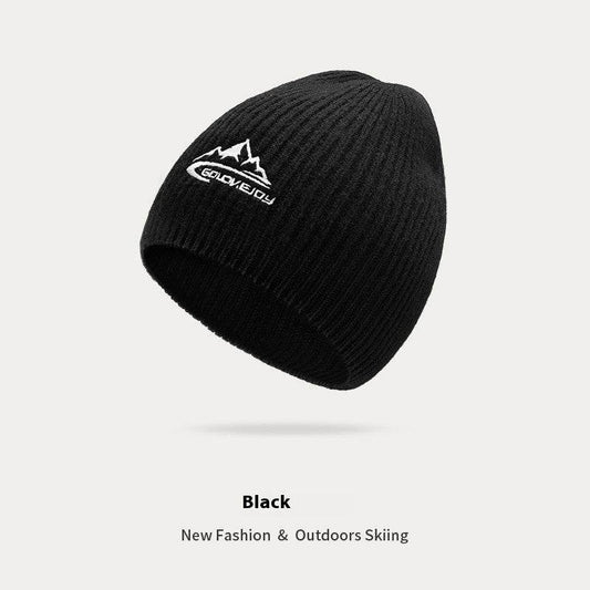 Men's Wool Knitted Fedora - Thick, Windproof Winter Style Hat - Buy Center
