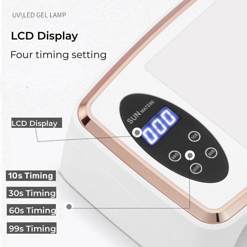 380W Professional Nail Dryer - Quick Gel Polish Curing with 90 LEDs - Buy Center