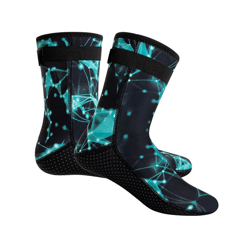Men's 5mm Waterproof Diving Socks - Non-Slip, Warm, Stylish Fit - Buy Center