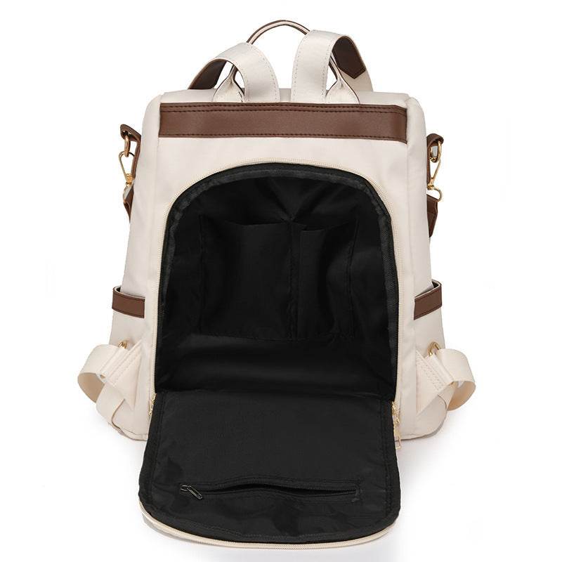 Urban Simple Women's Backpack - Waterproof Tassel Design for Stylish Functionality - Buy Center