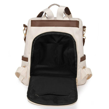 Urban Simple Women's Backpack - Waterproof Tassel Design for Stylish Functionality - Buy Center