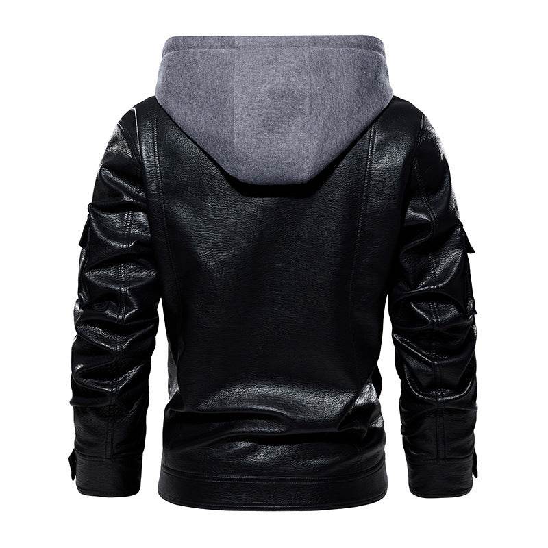 Men's Leather Coat - Fashionable & Warm for Winter 2025 Styles - Buy Center
