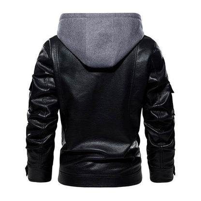 Men's Leather Coat - Fashionable & Warm for Winter 2025 Styles - Buy Center