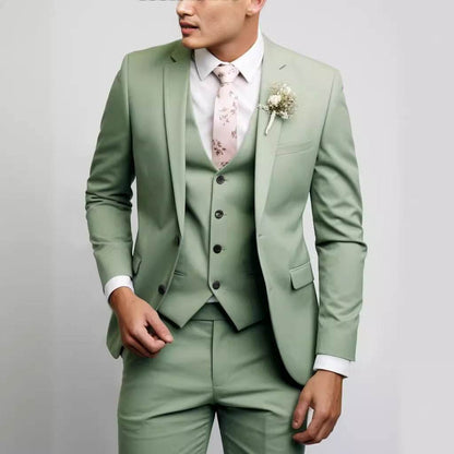 Men's Casual Two Button Suit Set - Stylish Comfort for Every Occasion - Buy Center