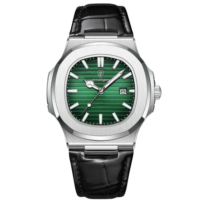 Buycenter Men's Waterproof Luminous Quartz Watch - Sleek Alloy Design - Buy Center