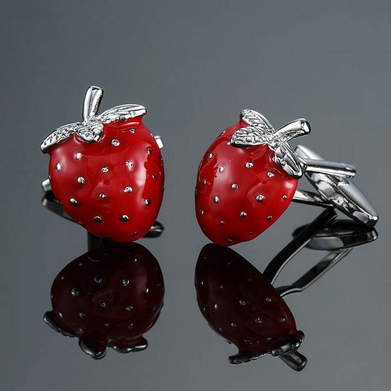 Grass Rose Gold & Silver Cufflinks - Premium Stylish Accessory for Anyone - Buy Center