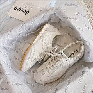 Women's Classic Sneaker Flat Shoes - Stylish & Comfortable for All-Day Wear - Buy Center