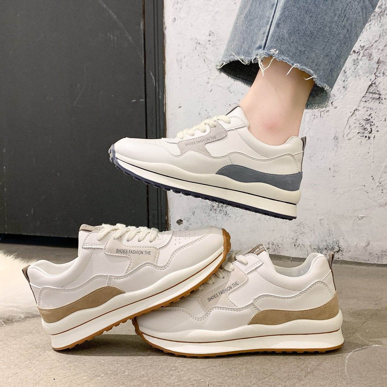 Breathable Low Top Lace-Up Shoes for Women - Stylish & Comfortable Size 41 - Buy Center