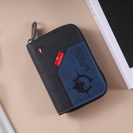 Organ-Style Men’s Wallet - Anti-Theft Design with Multiple Card Slots - Buy Center