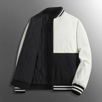 High-End Reversible Cotton Parka - Stylish Baseball Collar for 2025 - Buy Center