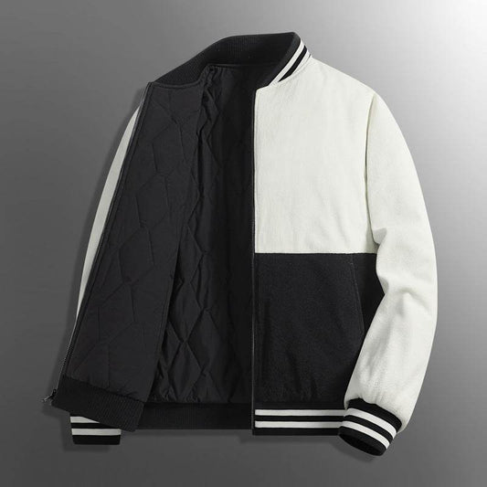 High-End Reversible Cotton Parka - Stylish Baseball Collar for 2025 - Buy Center