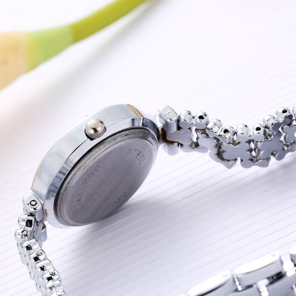Buy Center Women's Fashion Watch - Elegant Alloy Bracelet in Gold & Silver - Buy Center