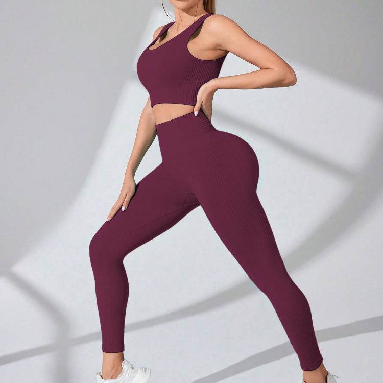 Buycenter Quick-Drying Yoga Clothes Suit - Lightweight & Breathable Fitness Wear - Buy Center