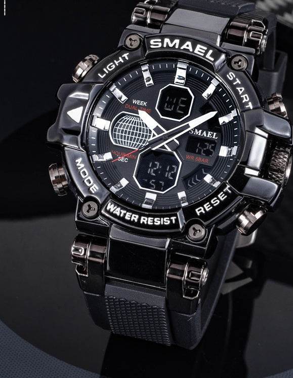 Buycenter Men's Waterproof Fitness Watch - 50M, 49MM Stylish Dial - Buy Center