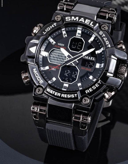 Buycenter Men's Waterproof Fitness Watch - 50M, 49MM Stylish Dial - Buy Center