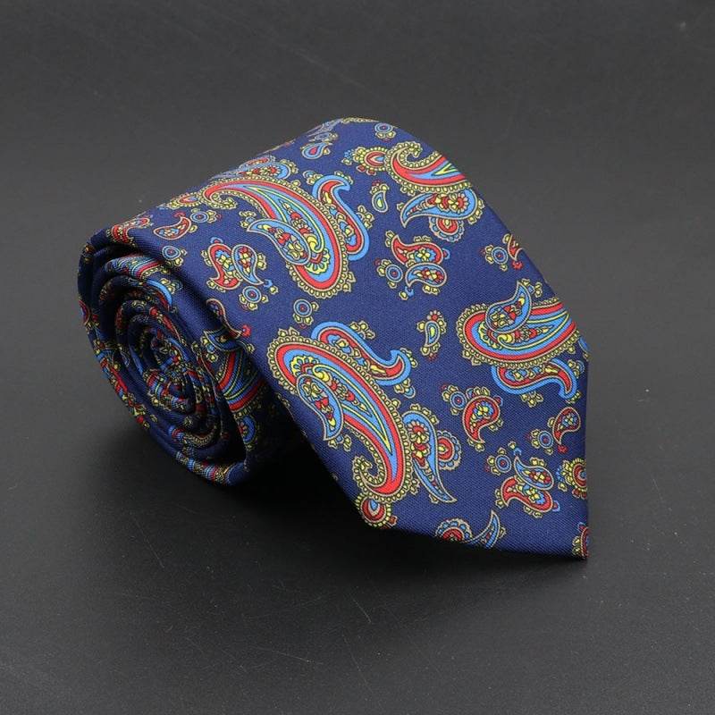Super Soft Bohemian Silk Ties - Stylish 75mm Neckties for Any Occasion - Buy Center