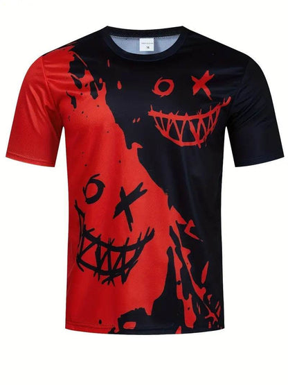 Men's Casual Floral Print T-Shirt - Trendy Style for 2025 - Buy Center