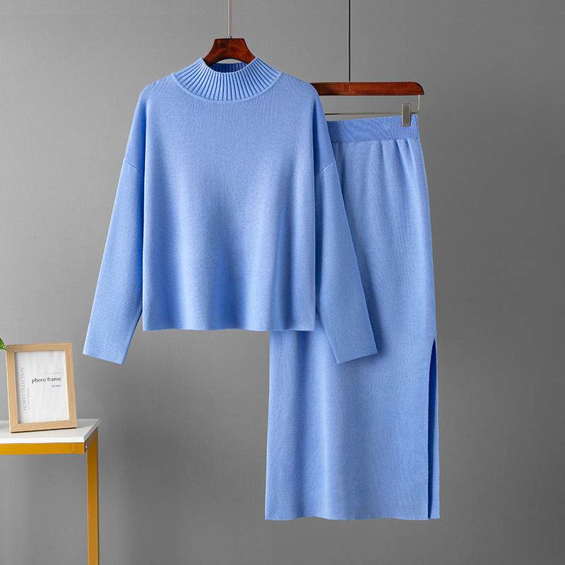 Buycenter Women's Fashion Two-Piece Sweater Set - Stylish & Comfortable - Buy Center