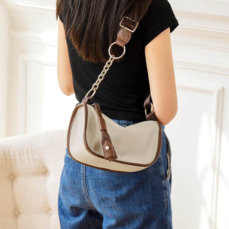 Buycenter Women's Crossbody Bag - Soft Genuine Leather Saddle Bag - Buy Center