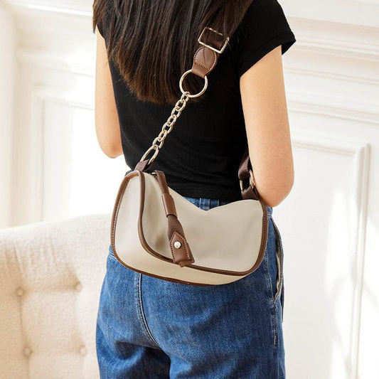 Buycenter Women's Crossbody Bag - Soft Genuine Leather Saddle Bag - Buy Center