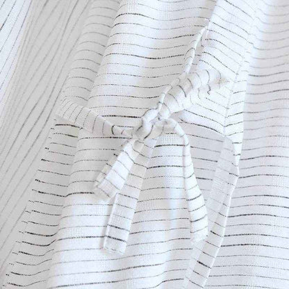 Summer Jacquard Gauze Cotton Kimono Bathrobe - Lightweight & Stylish Design