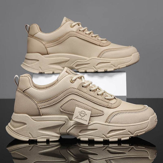 Waterproof Leather Outdoor Sneakers for Men - Stylish & Durable Design - Buy Center