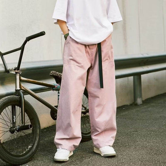 Trendy Street Casual Trousers - Mid Waist Cargo Pants for All Sizes - Buy Center