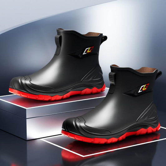 Non-Slip Wear-Resistant Rain Shoes for Men - Trendy Outdoor Boots 2025 - Buy Center