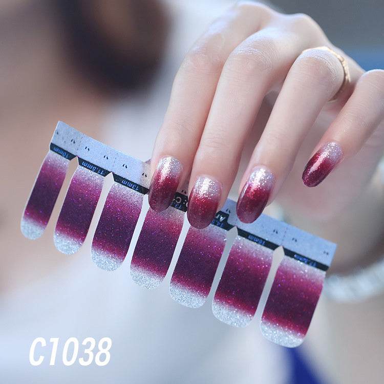 Vibrant Nail Polish Stickers - Waterproof & Easy to Apply for 2025 - Buy Center