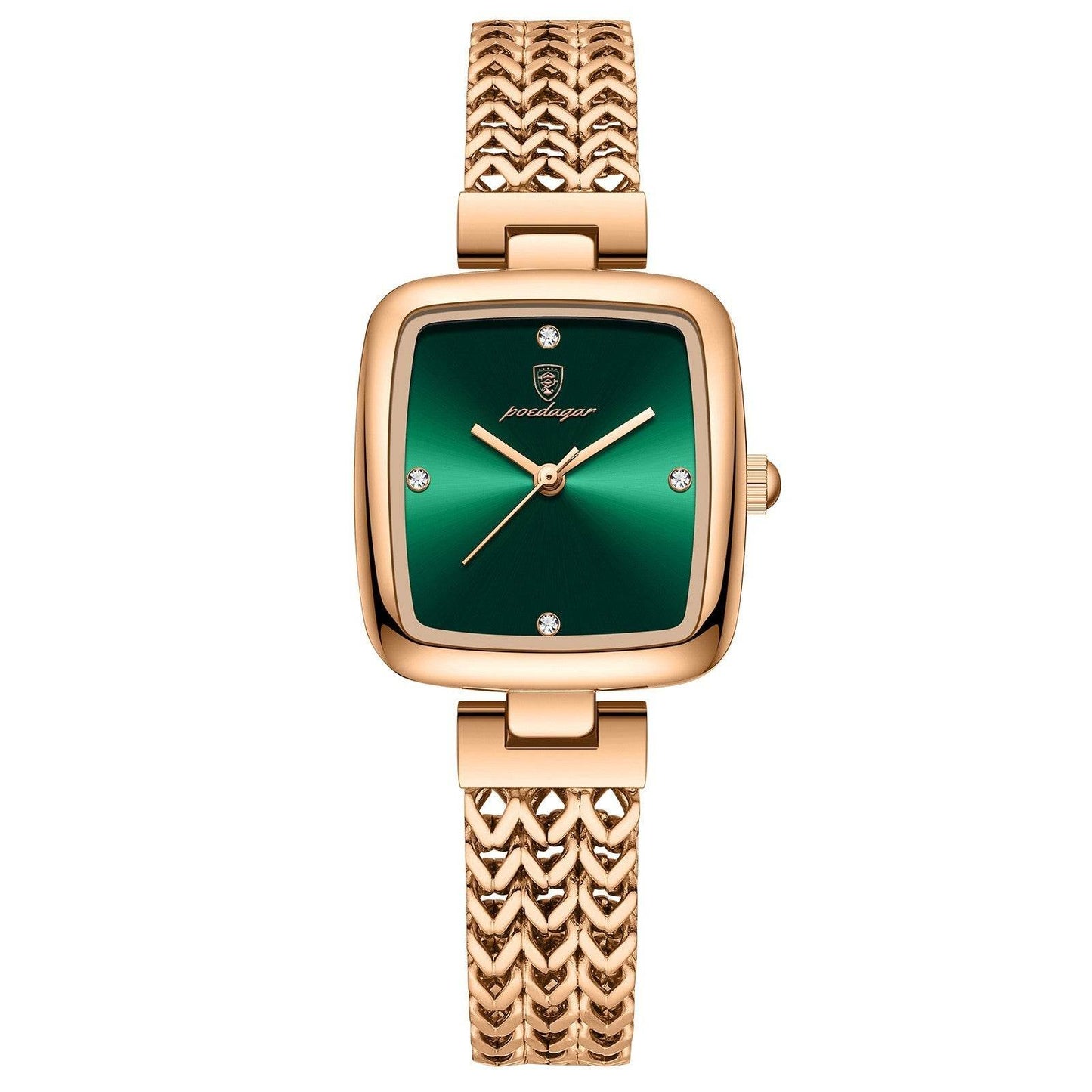 Buy Center Women's Waterproof Quartz Watch - Stylish Rose Gold & Silver - Buy Center